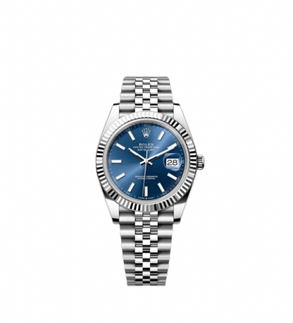 ROLEX DATE JUST - SILVER BLUE