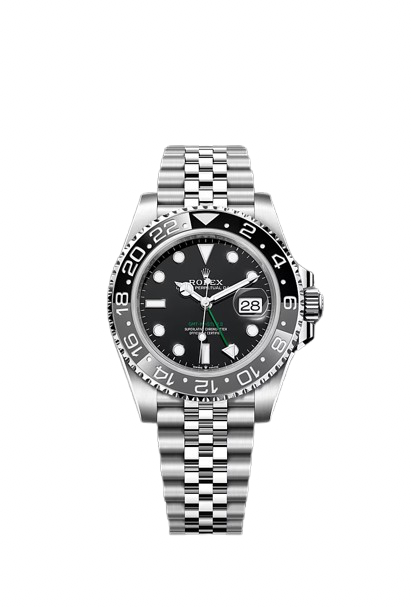 ROLEX GMT Master 2 - SILVER BLACK (Bruice Wayne)