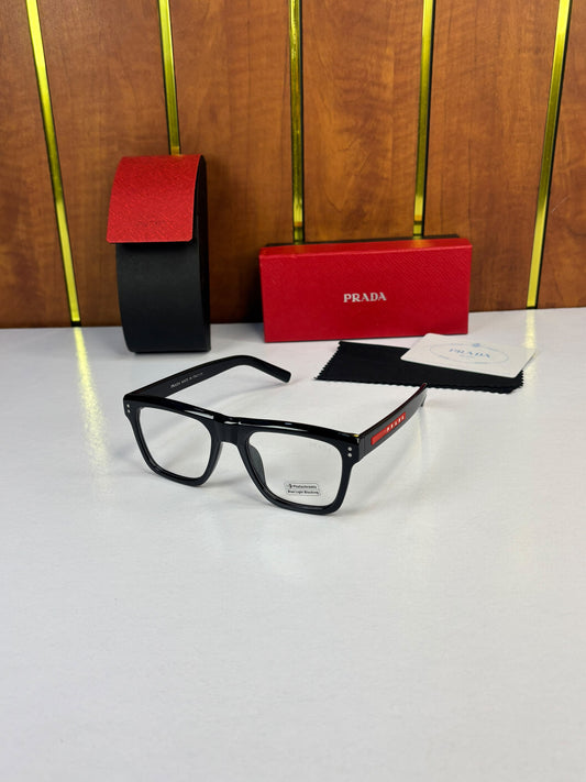 Pradaa Frame 3835 Black  (Premium Quality)