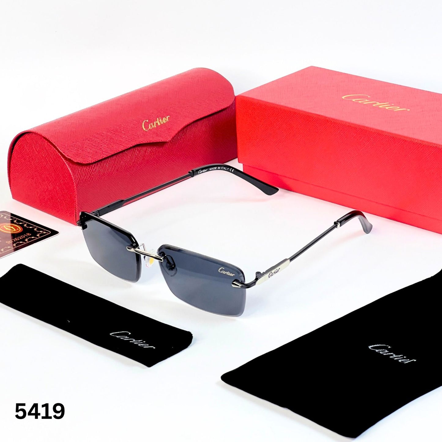 Cartierr 5419 Steel Black