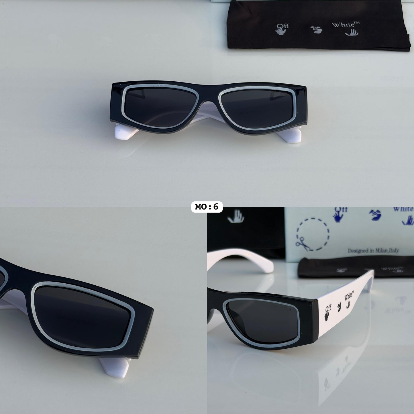 OFF WHITE 6 White/Black