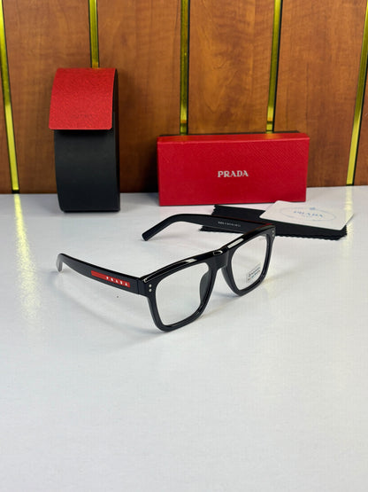 Pradaa Frame 3835 Black  (Premium Quality)
