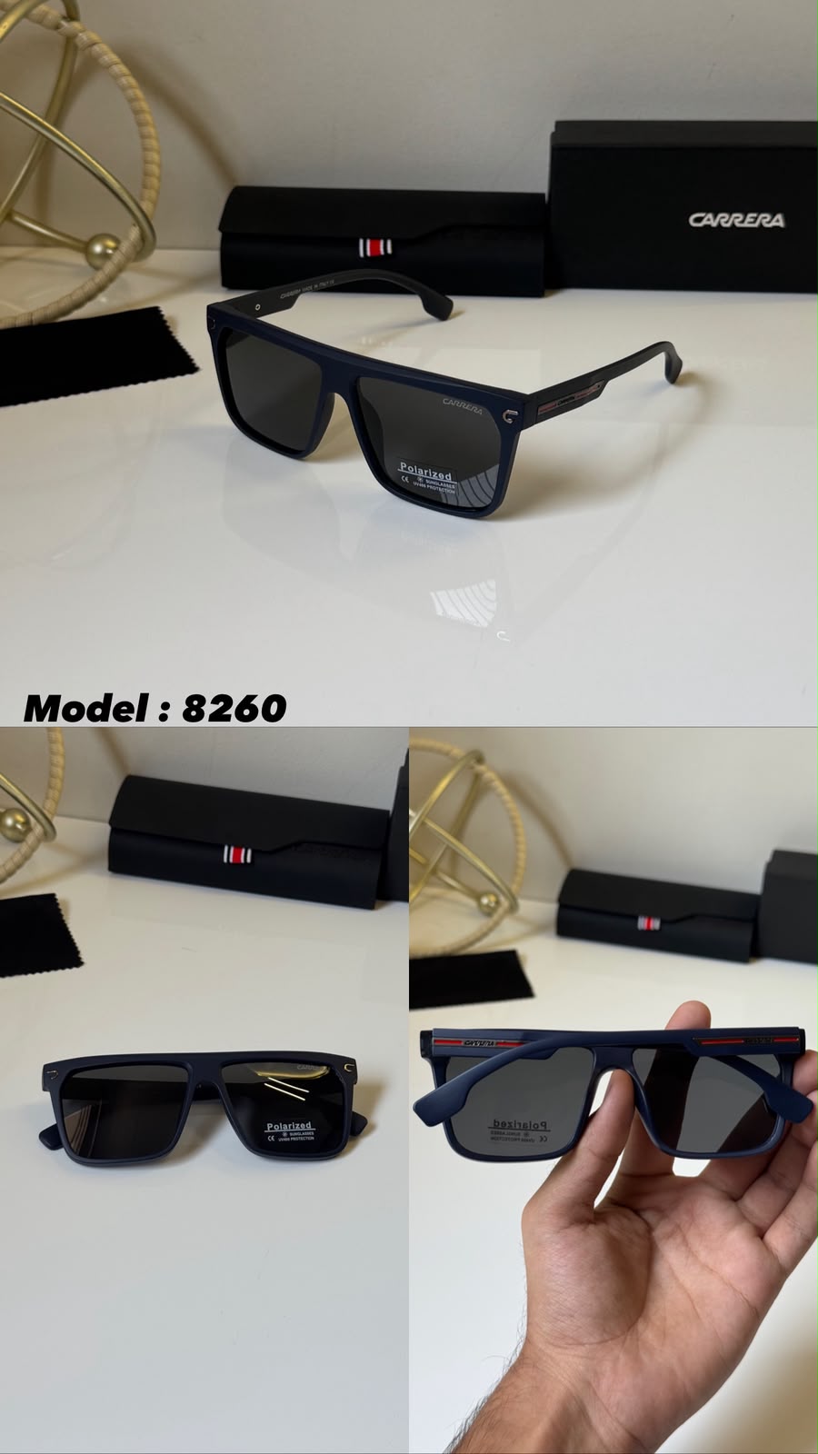 Carrera 8260 Matte blue