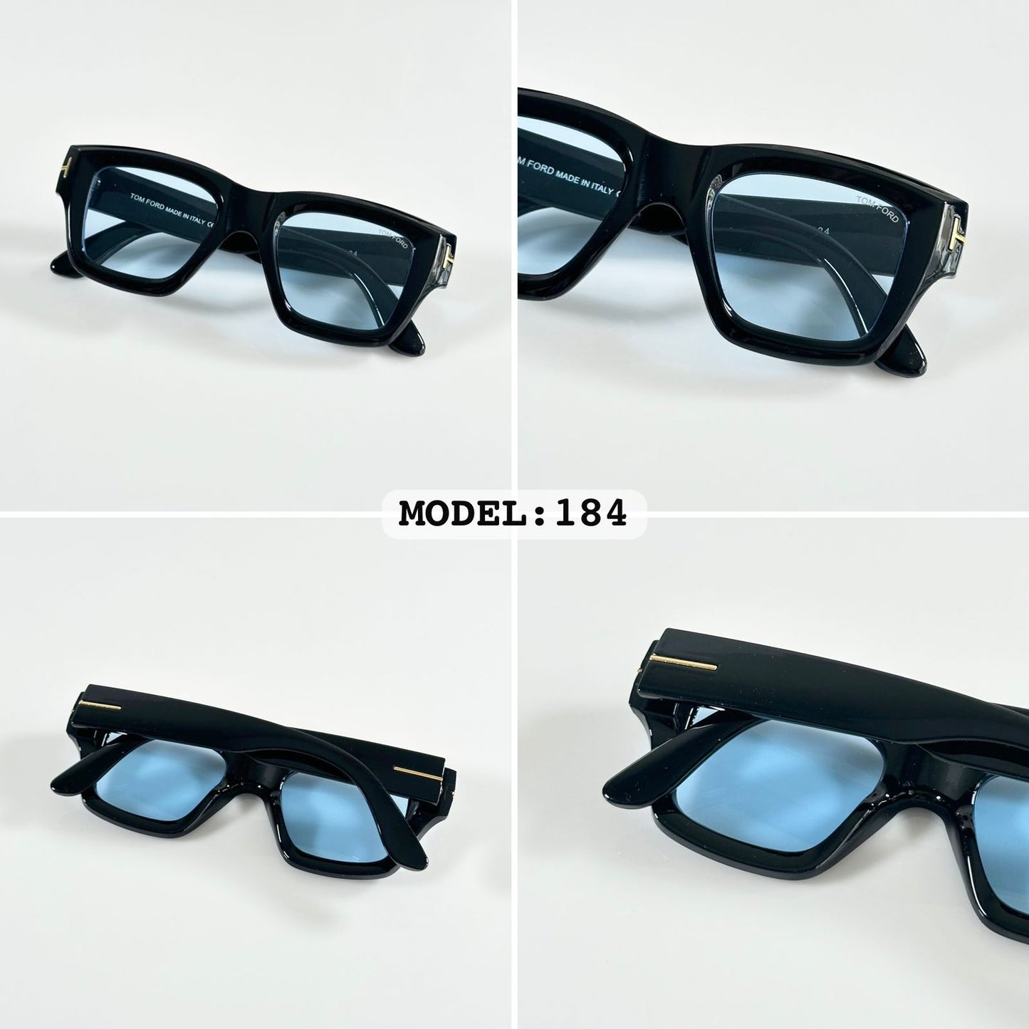 Tomforrd 184 Blue/Black Frame (Premium Quality)