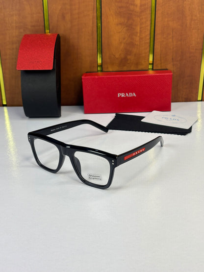 Pradaa Frame 3835 Black  (Premium Quality)