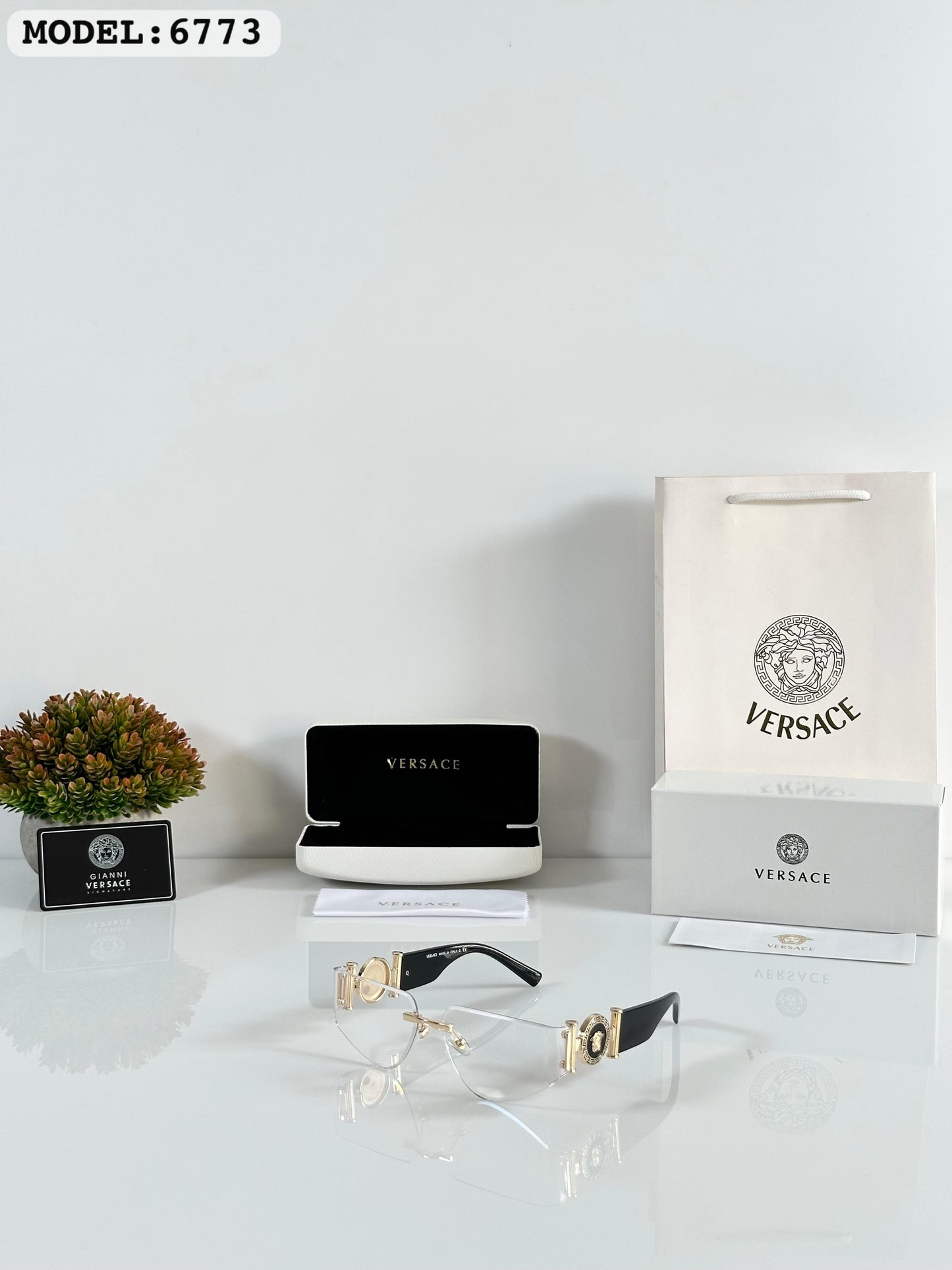 Versacee Gold 6773 Frame