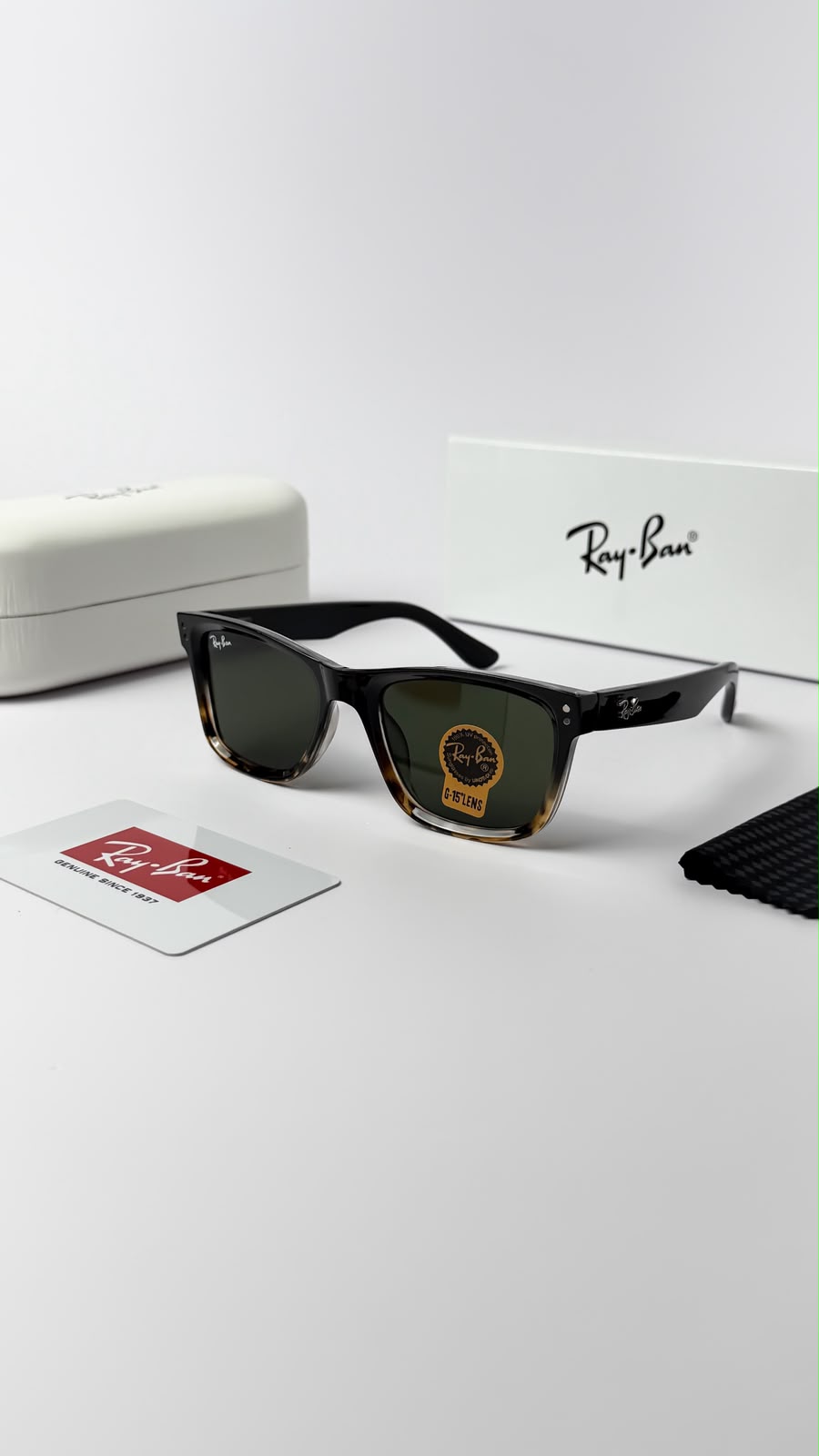 Raybann 0502 Black tiger