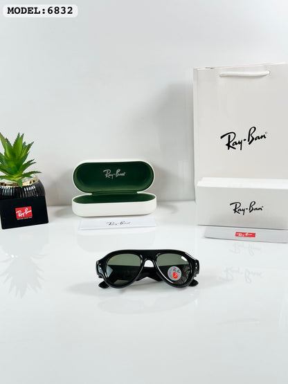 RB 4295 Black Aviators ASAP edition
