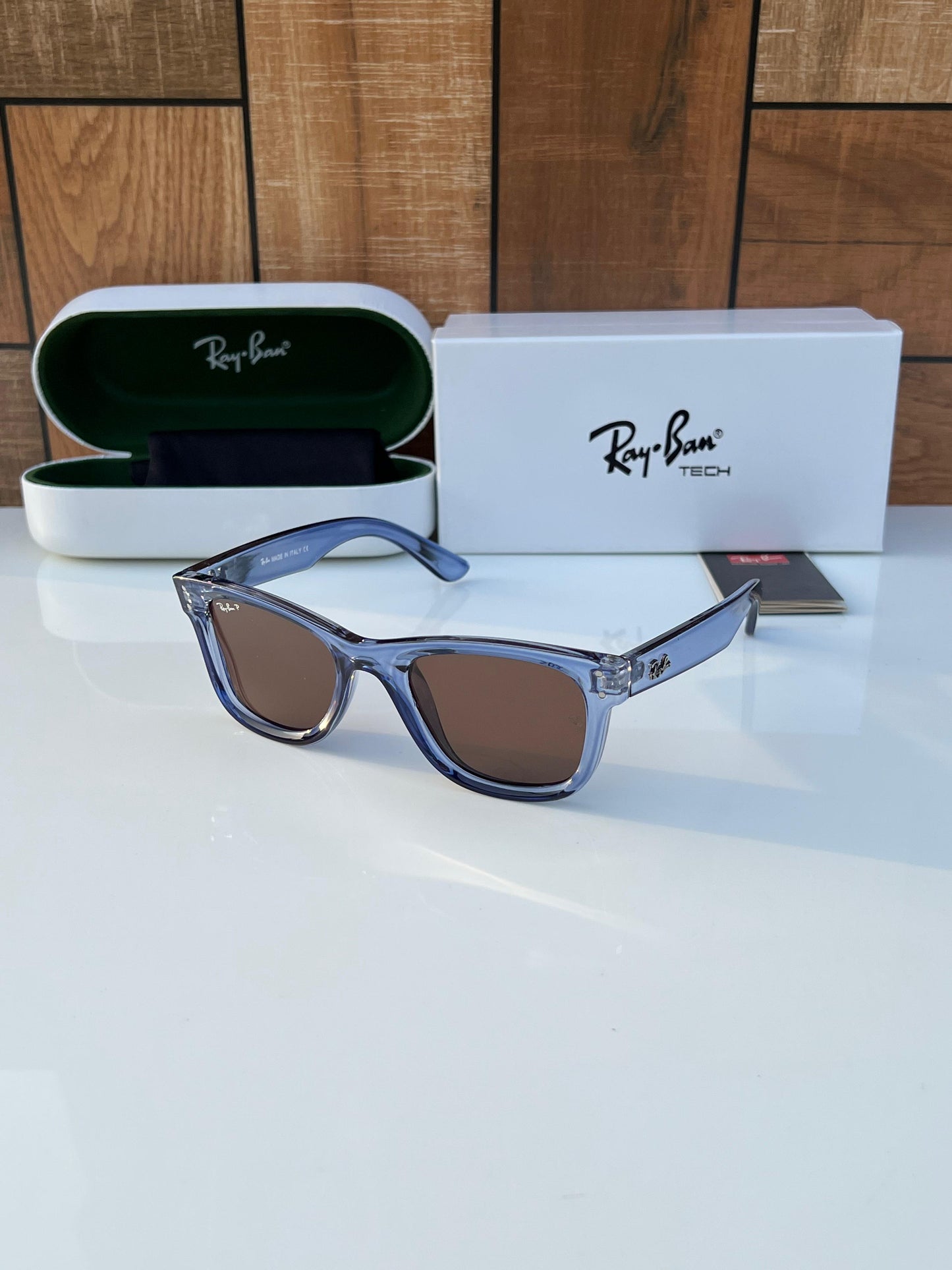 Raybann 0502 Reverse Blue/Brown